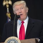 US Pres. Trump visits the National Museum of African American History and Culture