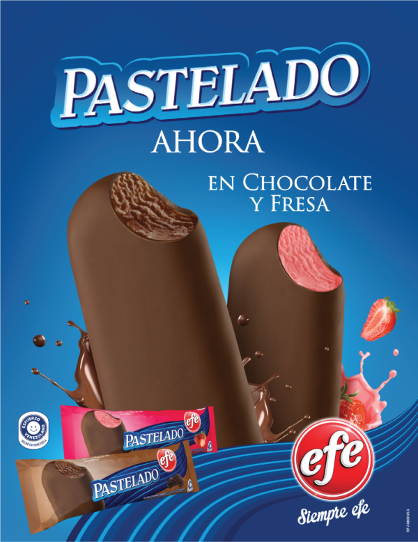 Pastelado Cholate y Fresa