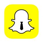 Snapchat-logo-with-business-tie