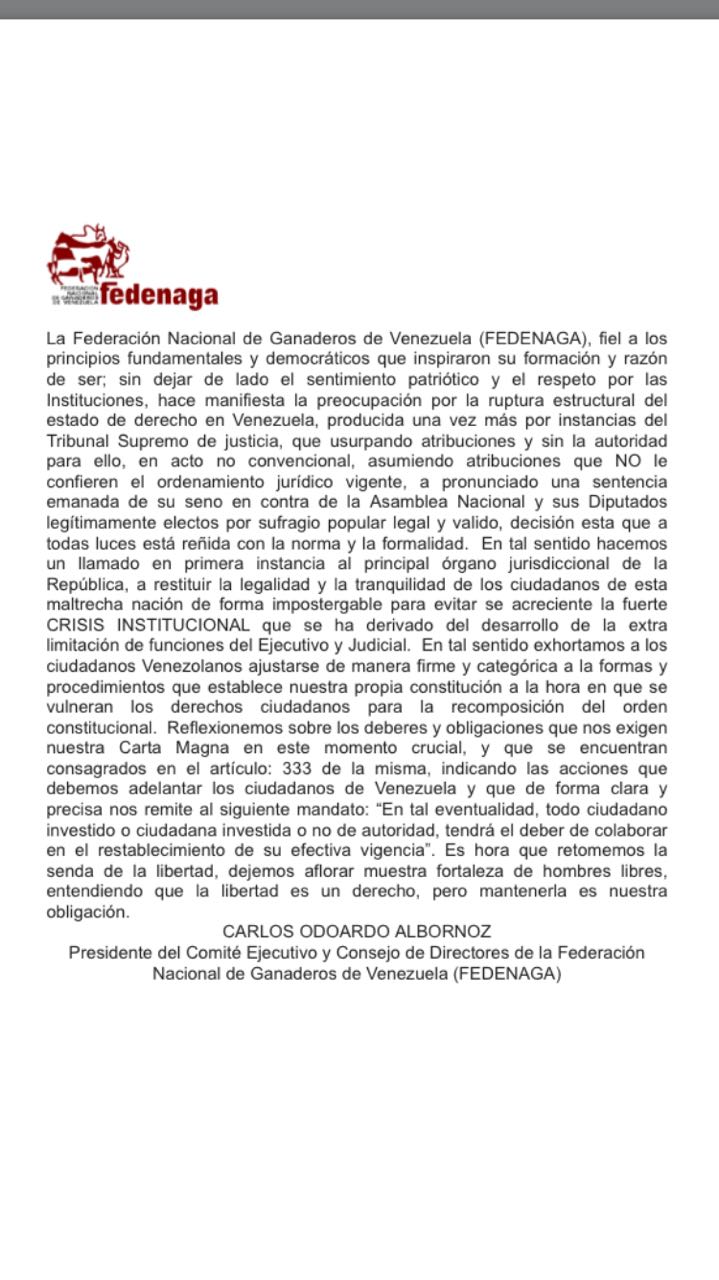 comunicado