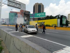 Protestas Autopista 1