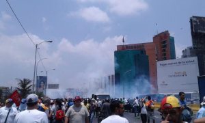 Protestas Autopista 2