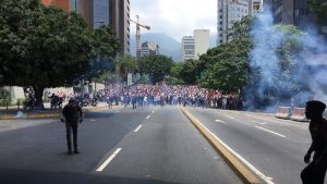 Protestas Autopista 4