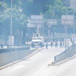 manifestación avenida libertador