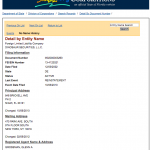 Registro Dinosaur Group en Florida