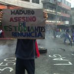 Protesta Las Minas de Baruta