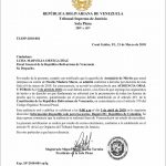 TSJ Antejuicio notifica Fiscal