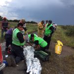 Un avión de pasajeros se estrella en el norte de México