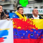 Decenas de venezolanos se manifiestan en Madrid contra el «régimen de Maduro»