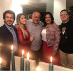 los cabello en Navidad