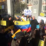 venezolanos se manifiestan en Madrid
