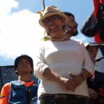 La mamá del Presidente Encargado le acompañó en este acto