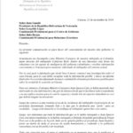 Carta Ministro Consejero Embajada 1