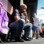 Colas por comida automercados Luz de Chacao 30-12-2019