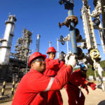 Trabajadores petroleros