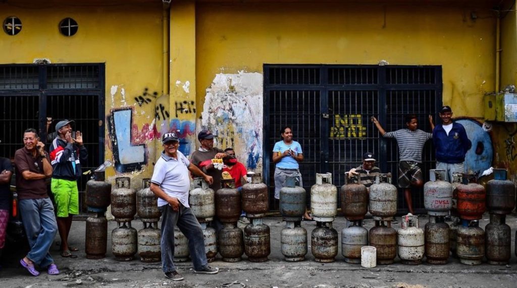 escasez de bombonas de gas domestico