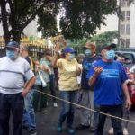 protesta por escasez de agua