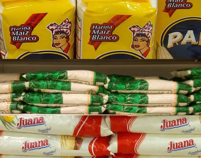 Hay competencia en precios de la harina para las arepas