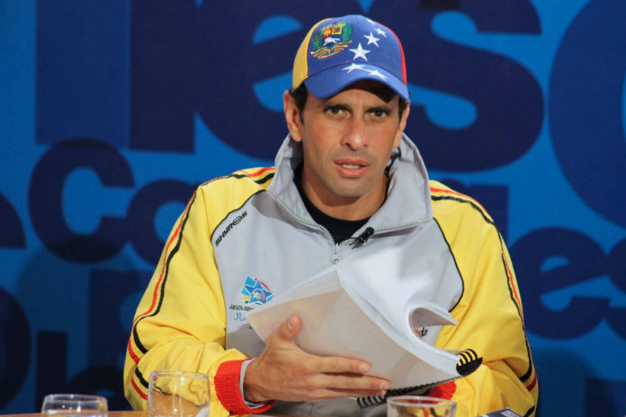 Capriles tras indulto del régimen: 