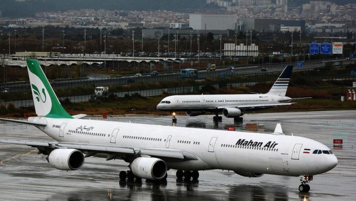 EEUU sancionó a dos empresas Árabes por colaborar con aerolínea iraní vinculada con el régimen de Maduro