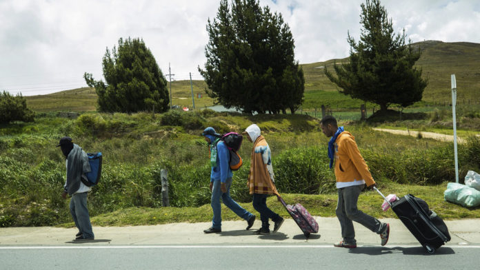 Historias de caminantes: “Es muy triste migrar por segunda vez”