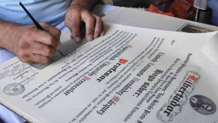 Validar una apostilla saldrá en más de 3 millones de bolívares