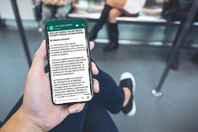 Estafadores piden reenviar un código de seis dígitos para hackear cuentas de WhatsApp