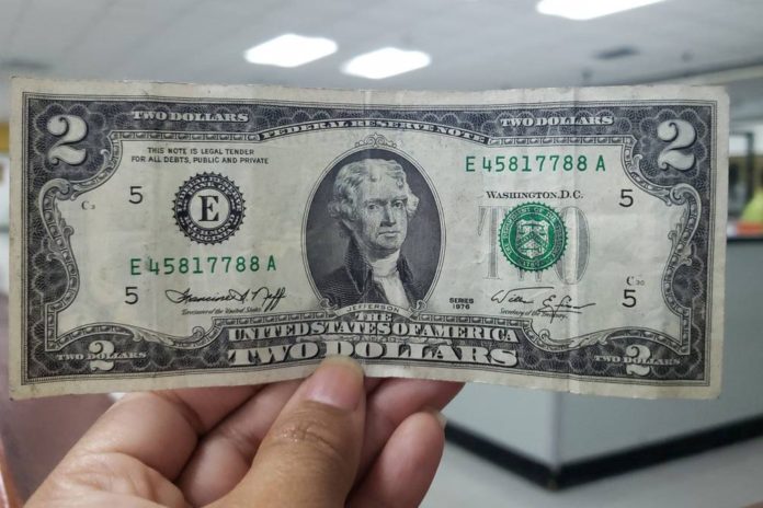 La peculiar historia del billete de dos dólares y la suerte que da a quién lo posea