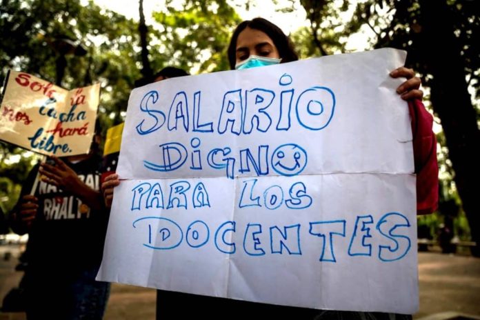 educación - paro - docentes