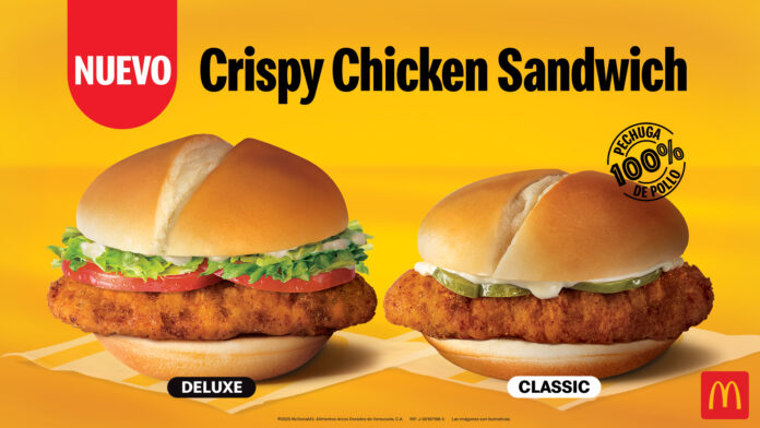 KV Crispy Chicken Sandwich H - Nota de prensa